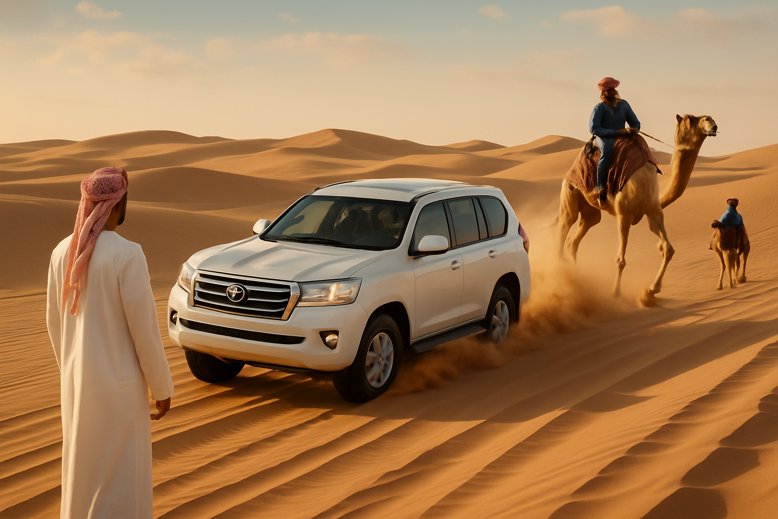 Desert safari adventure in Dubai