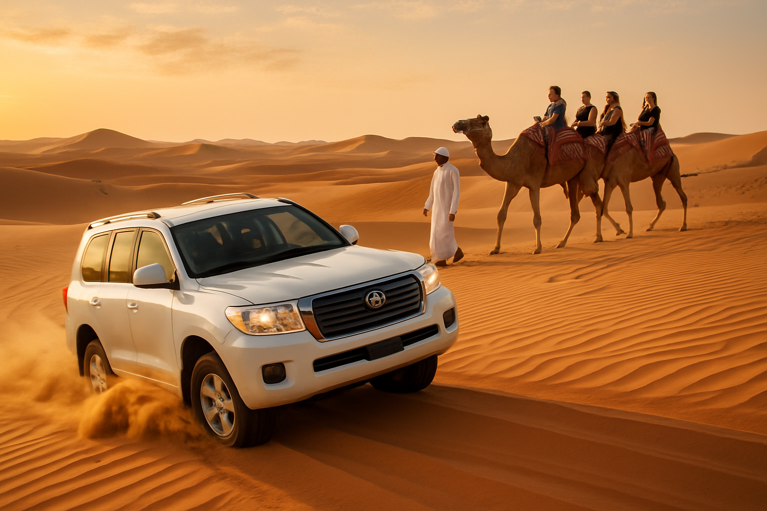 Desert safari adventure in Dubai